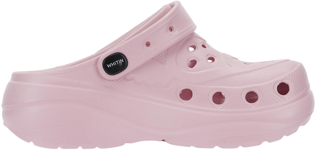 WHITIN Clogs for Women Thick Sole Cushioned Garden Shoes Y70 | Easy Slip On, Breathable Upper, Washable, Quick Dry, Ideal for Home, Yard Work and Outdoor Activities