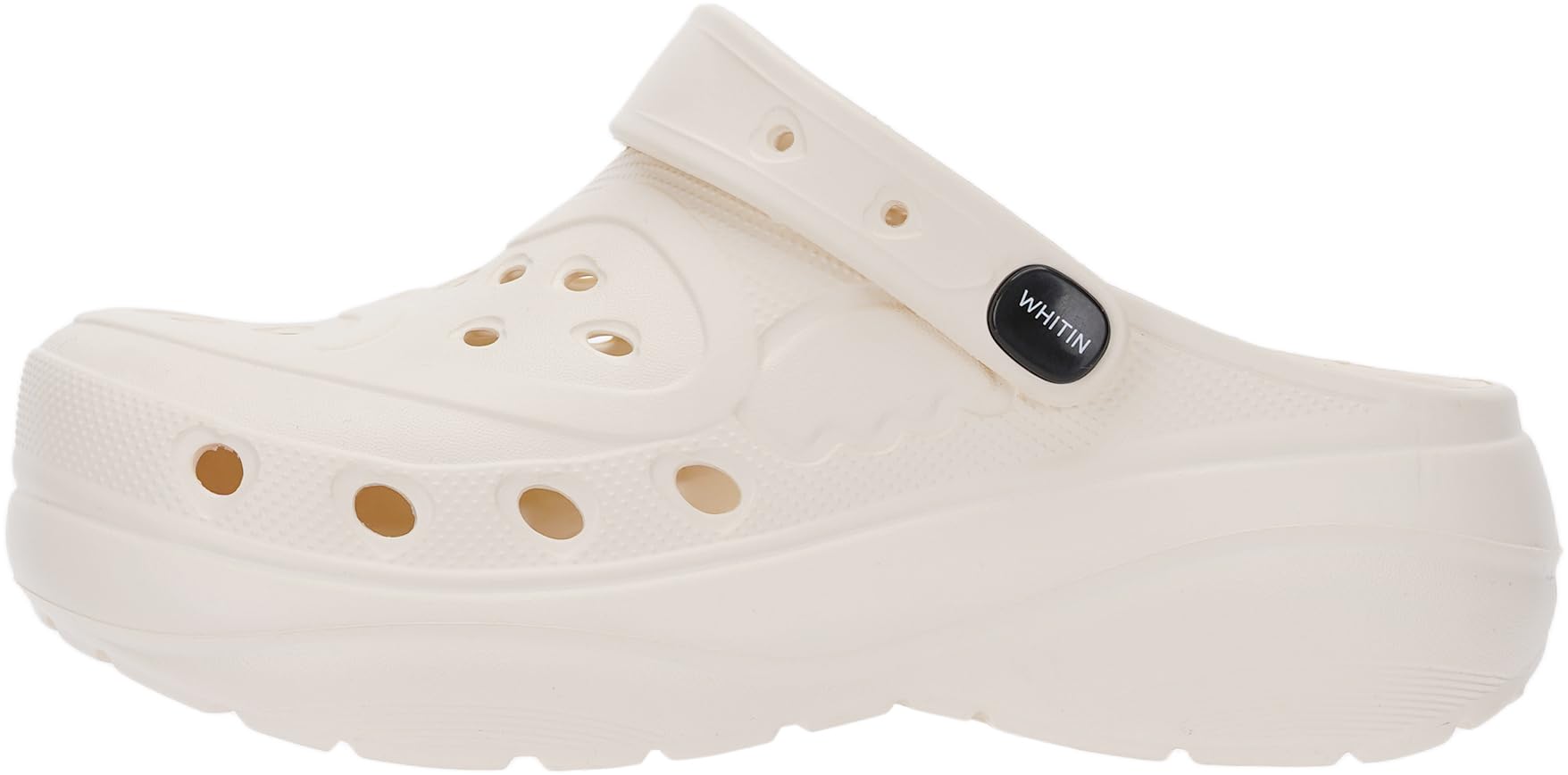 WHITIN Clogs for Women Thick Sole Cushioned Garden Shoes Y70 | Easy Slip On, Breathable Upper, Washable, Quick Dry, Ideal for Home, Yard Work and Outdoor Activities