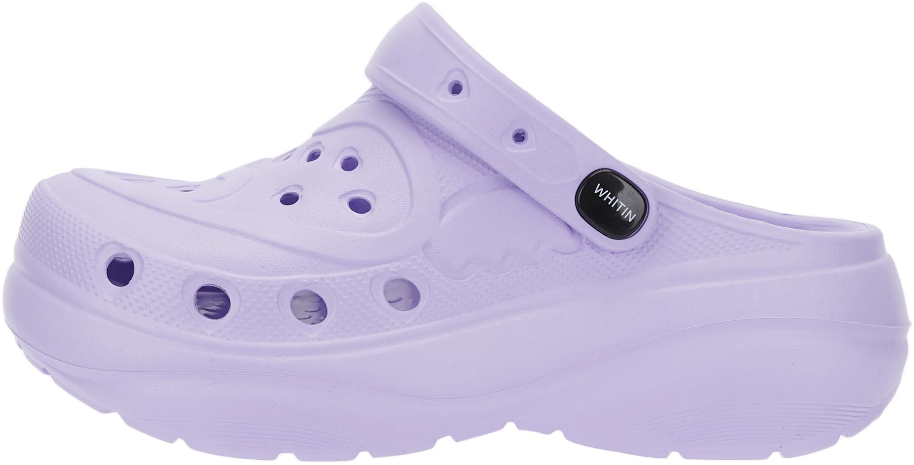 WHITIN Clogs for Women Thick Sole Cushioned Garden Shoes Y70 | Easy Slip On, Breathable Upper, Washable, Quick Dry, Ideal for Home, Yard Work and Outdoor Activities