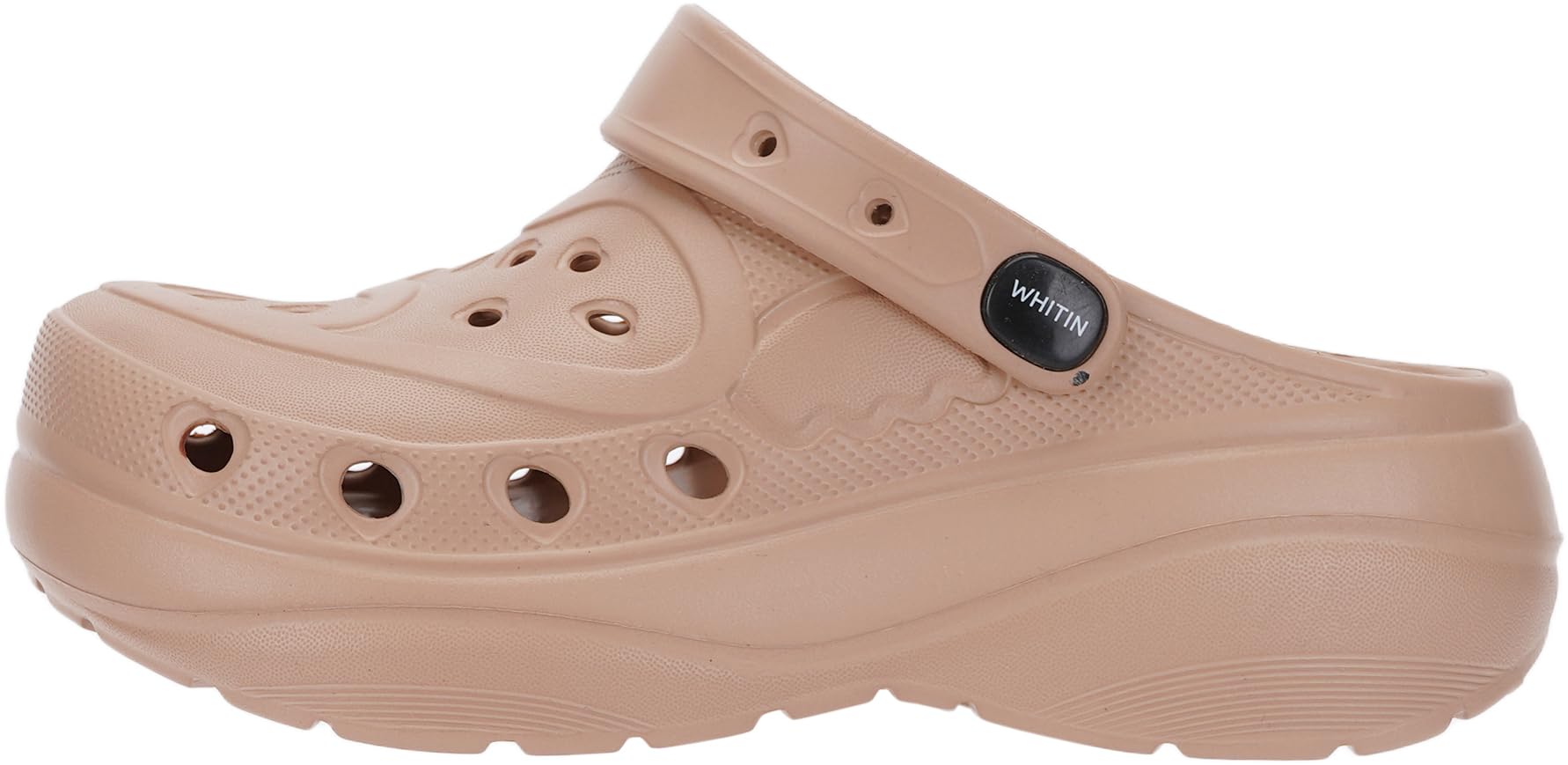 WHITIN Clogs for Women Thick Sole Cushioned Garden Shoes Y70 | Easy Slip On, Breathable Upper, Washable, Quick Dry, Ideal for Home, Yard Work and Outdoor Activities
