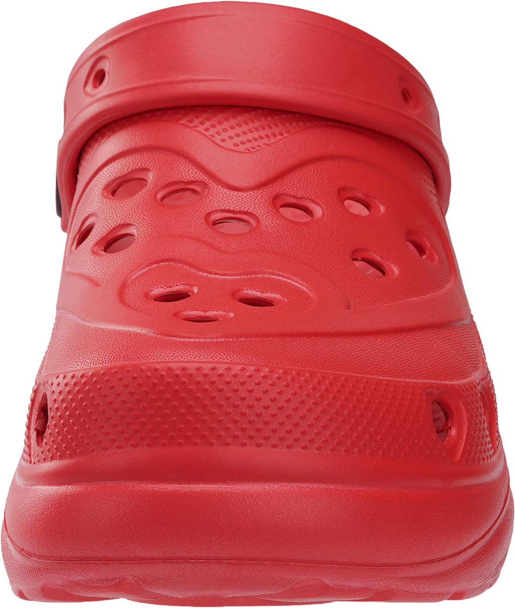 WHITIN Clogs for Women Thick Sole Cushioned Garden Shoes Y70 | Easy Slip On, Breathable Upper, Washable, Quick Dry, Ideal for Home, Yard Work and Outdoor Activities