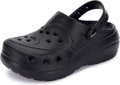 WHITIN Clogs for Women Thick Sole Cushioned Garden Shoes Y70 | Easy Slip On, Breathable Upper, Washable, Quick Dry, Ideal for Home, Yard Work and Outdoor Activities
