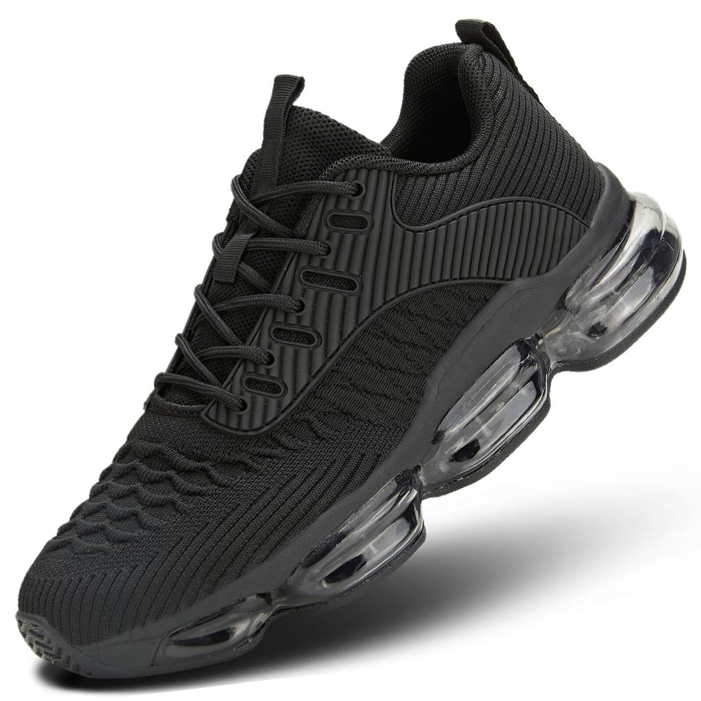 Luogoks Womens Walking Running Shoes Air Cushion Basketball Sneakers Fashion Tennis Breathable Sport Gym Fitness Cross Trainers Shoes