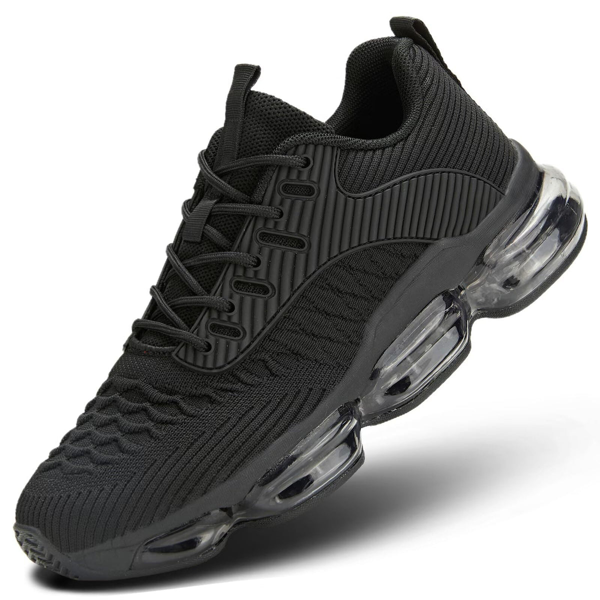 Luogoks Womens Walking Running Shoes Air Cushion Basketball Sneakers Fashion Tennis Breathable Sport Gym Fitness Cross Trainers Shoes