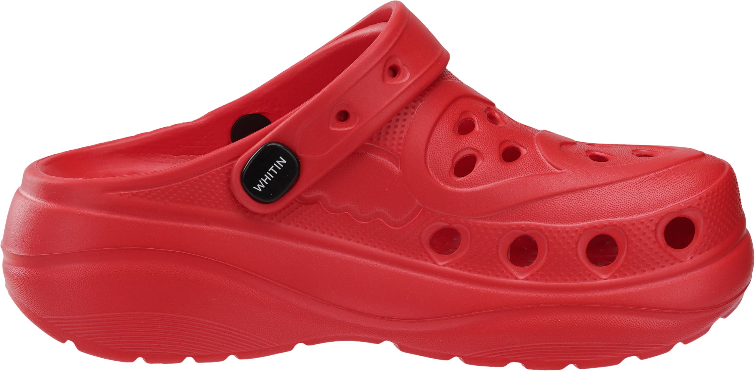 WHITIN Clogs for Women Thick Sole Cushioned Garden Shoes Y70 | Easy Slip On, Breathable Upper, Washable, Quick Dry, Ideal for Home, Yard Work and Outdoor Activities
