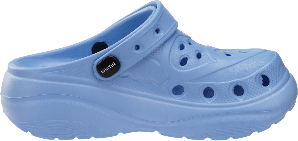 WHITIN Clogs for Women Thick Sole Cushioned Garden Shoes Y70 | Easy Slip On, Breathable Upper, Washable, Quick Dry, Ideal for Home, Yard Work and Outdoor Activities
