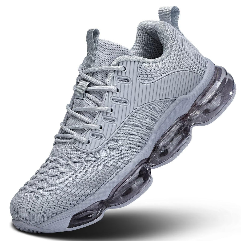 Luogoks Womens Walking Running Shoes Air Cushion Basketball Sneakers Fashion Tennis Breathable Sport Gym Fitness Cross Trainers Shoes