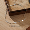 Dad Necklace With Kids Names, Engraved Dad Necklace