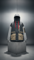 Oversized Jacket with Utility Pockets